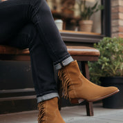 model-casual-setting - Men's Brown Leather Ankle Boots