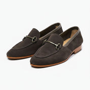 model-casual-setting - Men's Cow Leather Suede Tassel Moccasins