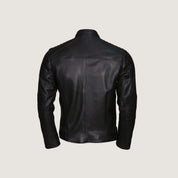 Black Biker Leather Jacket