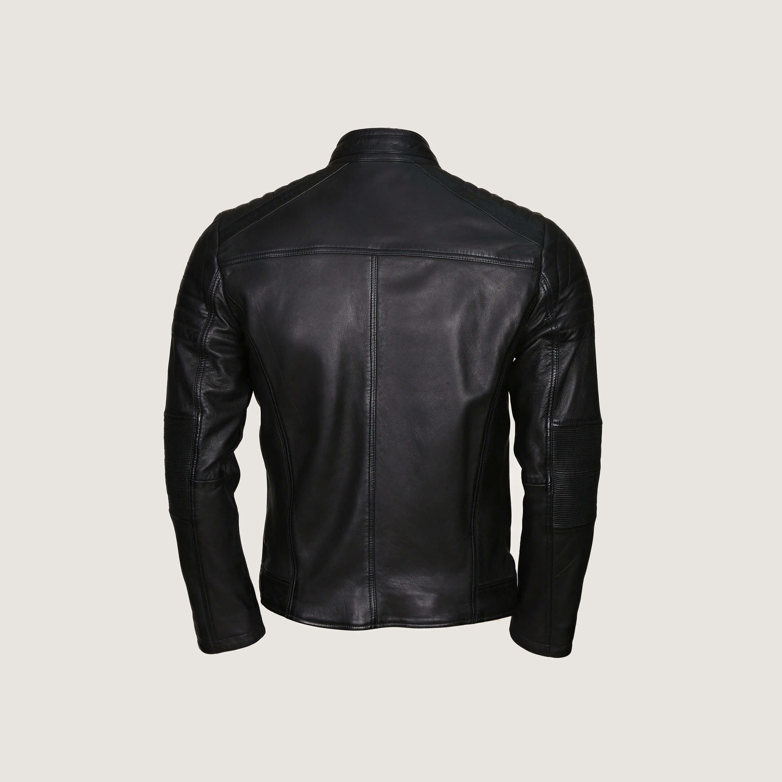 Black Biker Leather Jacket