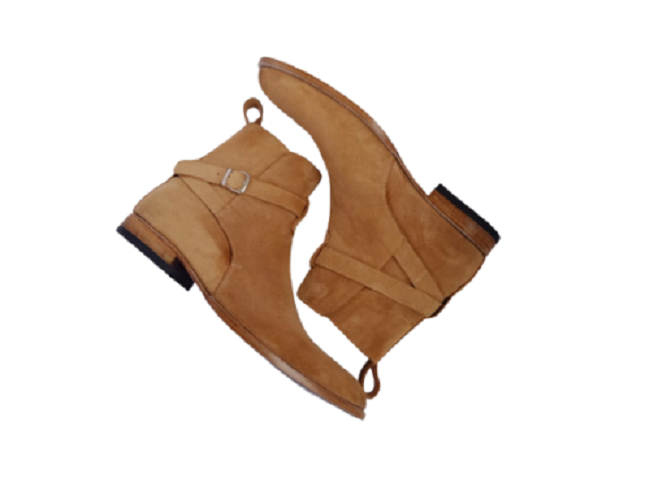 New Mens Beige suede Jodhpurs boot, Men casual wear ankle boots