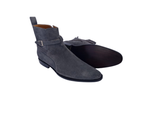 New Mens Navy blue suede Jodhpurs boot, Men casual wear ankle boots