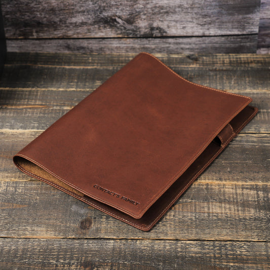 Premium Leather Notebook Cover: Handmade, Durable, and Stylish