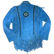 Cowboy Western Leather Jacket,Men Western Leather Jacket Wear Fringes Beads