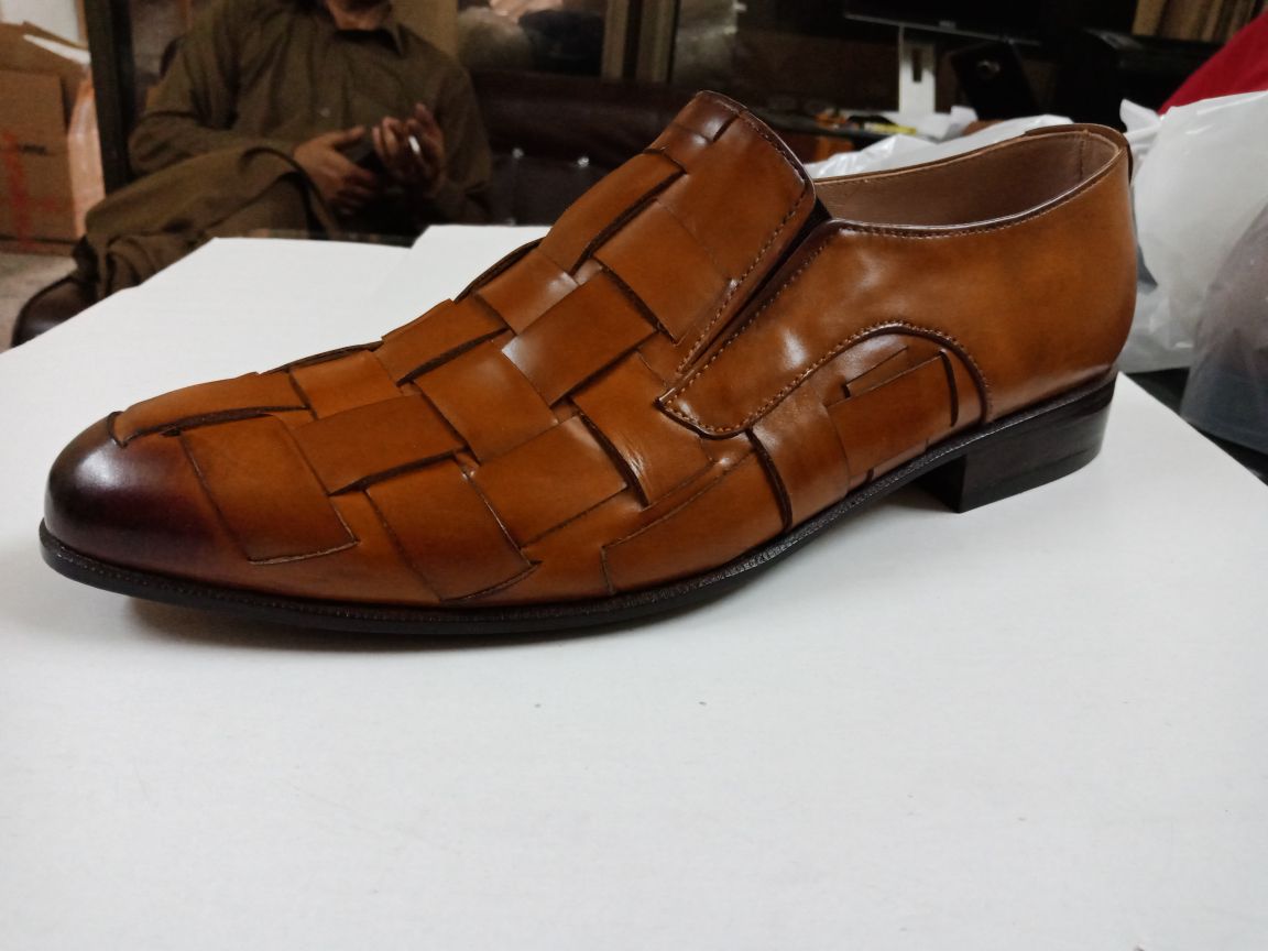 Men Multi Color Leather Strap Loafer Moccasins Shoes Formal Shoes