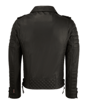 New Men Fashion Trend Black Motorcycle Leather Jacket, Biker Fashion