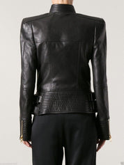 Women Black Leather Jacket, Leather Jackets For , Fashion Jacket