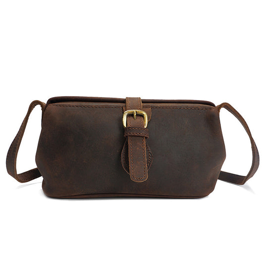 Rustic Leather Sling Bag