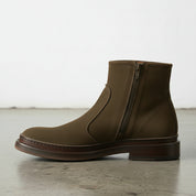 side-view - Men's Handmade Suede Ankle Boots