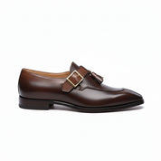 Men's Two-Tone Leather Tassel Dress Shoes - side-view