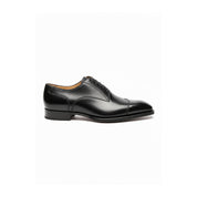 Handmade Mens Black Formal Shoes, Men Black Tuxedo Leather Shoes, Shoes - side-view