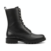 Men's Biker Leather Boots | Rider Boots - side-view