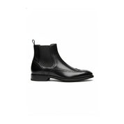side-view - Men's Black Leather Chelsea Boots