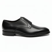 Men's Black Leather Dress Oxfords - side-view