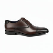 side-view - Men's Black Leather Formal Dress Shoes