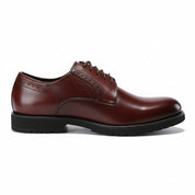 side-view - Men's Black Leather Oxford Dress Shoes