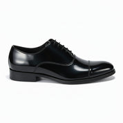 side-view - Men's Black Patent Leather Formal Dress Shoes