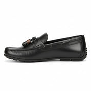 side-view - Men's Brown Genuine Cow Leather Casual Loafers