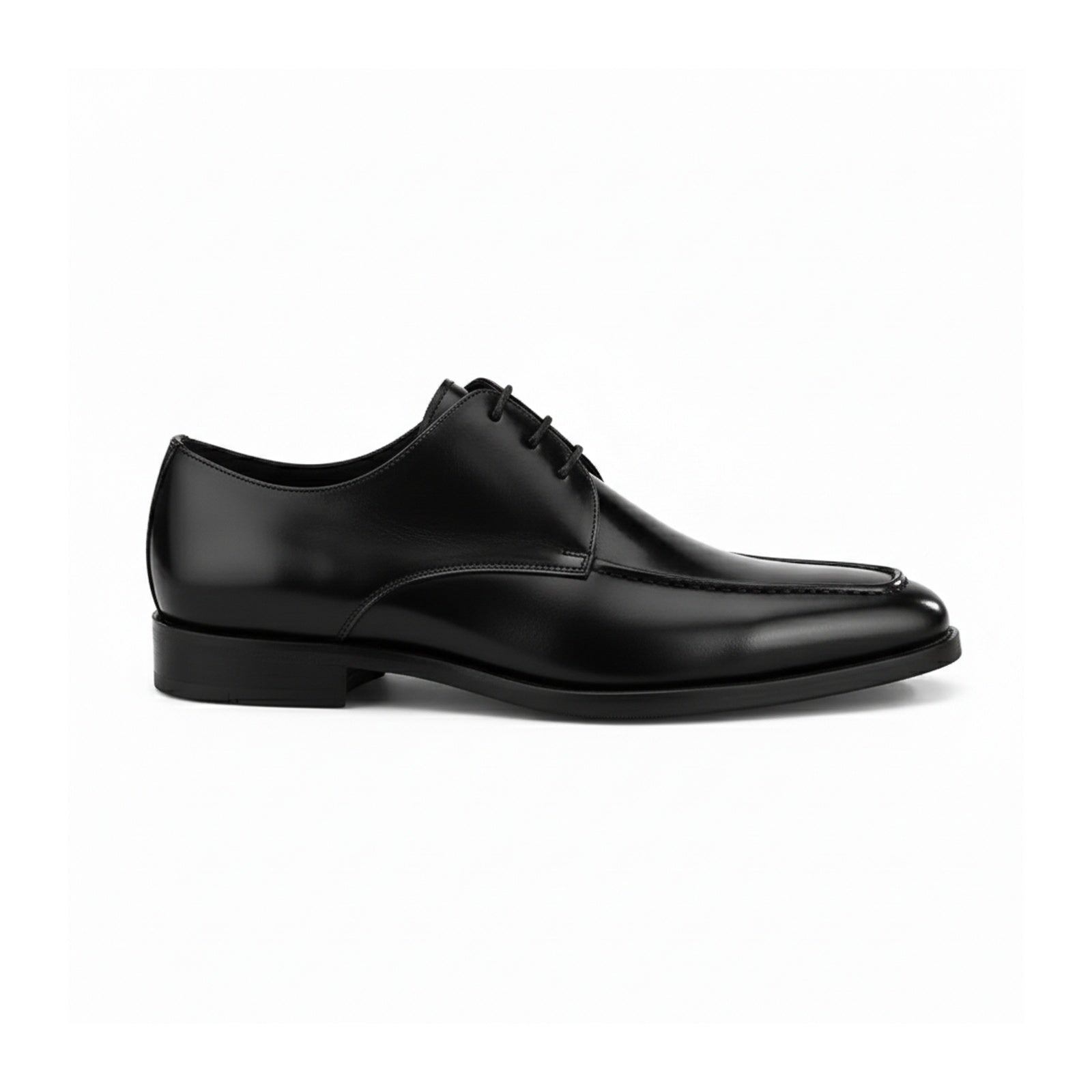 side-view - Men's Brown Leather Brogue Shoes