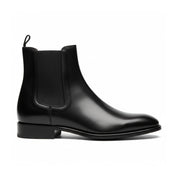 side-view - Men's Brown Leather Chelsea Boots