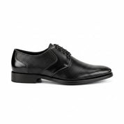 side-view - Men's Brown Leather Derby Shoes