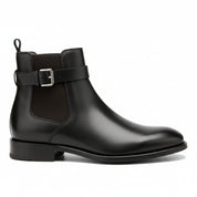 side-view - Men's Brown Leather Jodhpur Boots