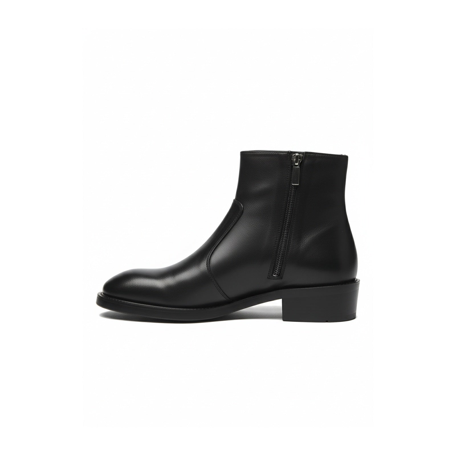 side-view - Men's Brown Suede Chelsea Boots