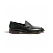 side-view - Men's Classic Leather Loafer Shoes