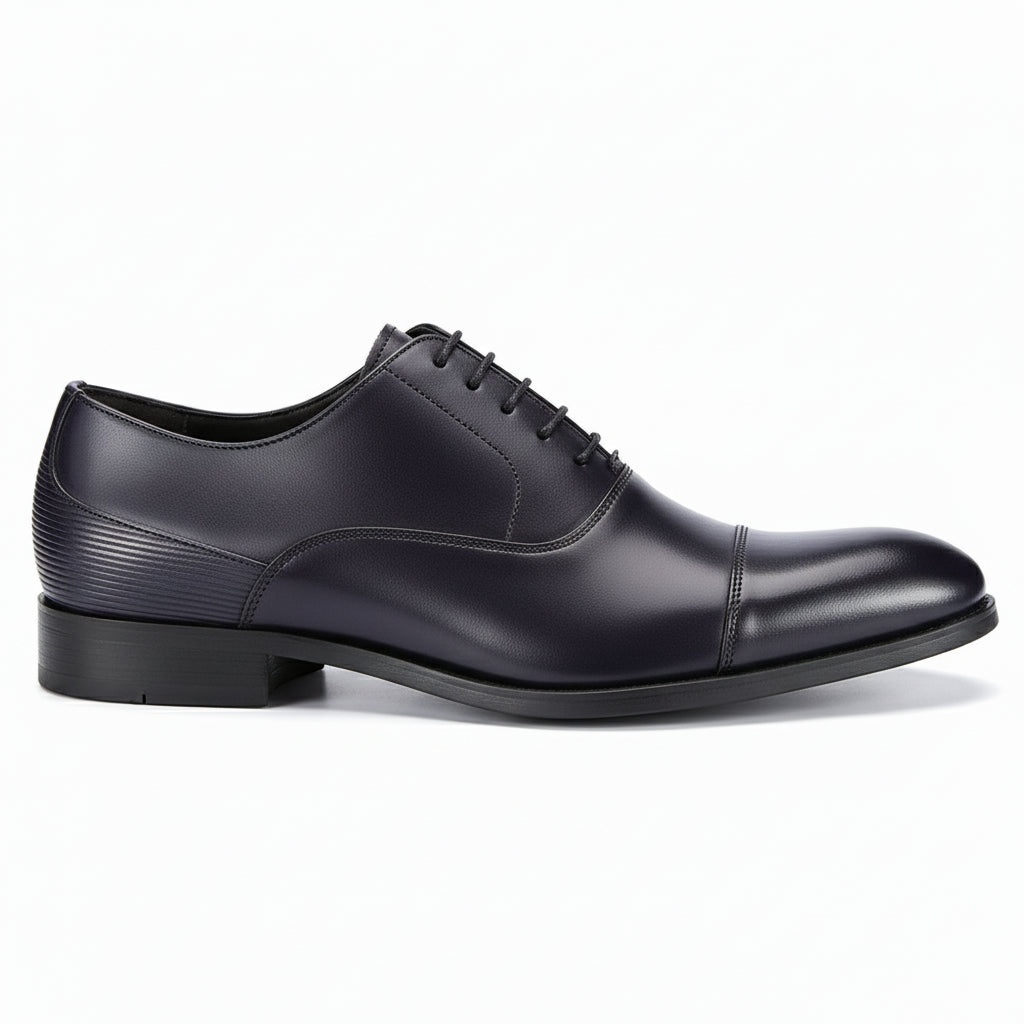 side-view - Men's Classic Oxford Leather Shoes