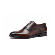 side-view - Men's Cow Leather Oxford Dress Shoes