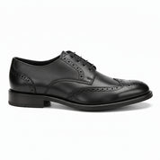 side-view - Men's Full Grain Leather Brogue Dress Shoes