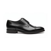 side-view - Men's Full Grain Leather Brogue Dress Shoes