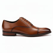 side-view - Men's Full Grain Leather Formal Dress Shoes