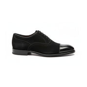 side-view - Men's Leather & Suede Oxford Shoes