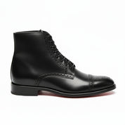 Men's Oxford Ankle Boots in Brogue Leather - side-view