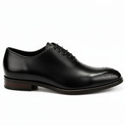 Men's Suede Full Grain Leather Dress Shoes - side-view