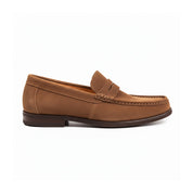side-view - Men's Suede & Leather Casual Loafers