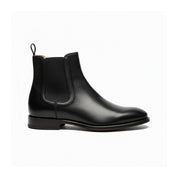 side-view - Plaintoe Chelsea Leather Boots