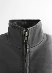 Gothic Women's Lambskin Leather Jacket, Black Soft Leather Women's Jacket - Image 3