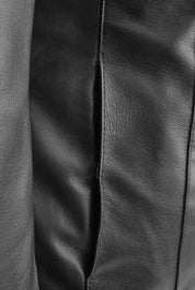 Gothic Women's Lambskin Leather Jacket, Black Soft Leather Women's Jacket - Image 4