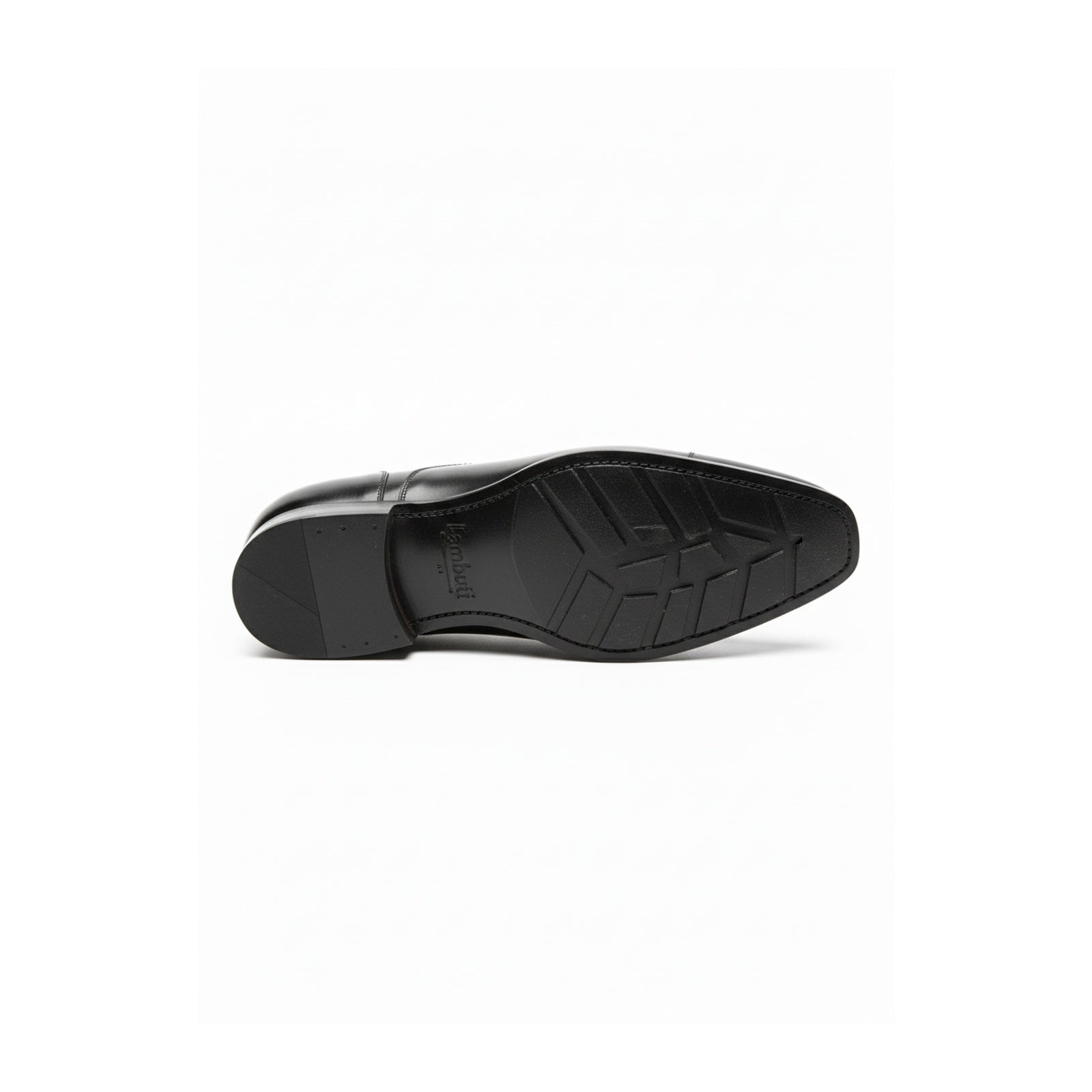 Handmade Mens Black Formal Shoes, Men Black Tuxedo Leather Shoes, Shoes - sole-view