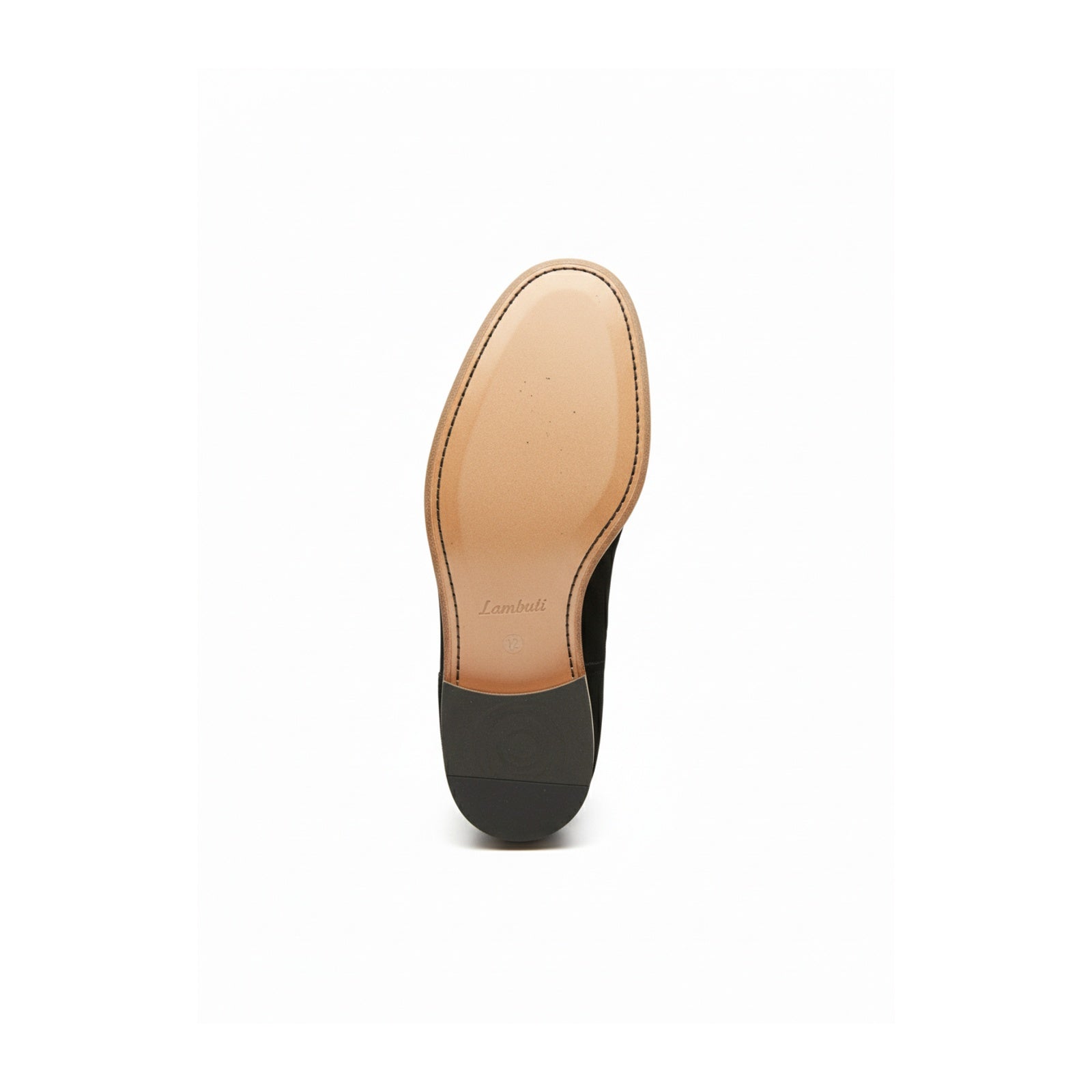 sole-view - Men's Black Suede Chelsea Boots