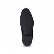 sole-view - Men's Black Suede Oxford Dress Shoes