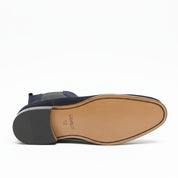 sole-view - Men's Blue Suede Chelsea Boots