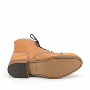 sole-view - Men's Brown Leather Ankle Boots