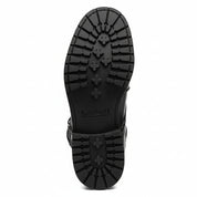 sole-view - Men's Brown Leather Combat Boots