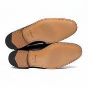 sole-view - Men's Brown Leather Loafer Shoes