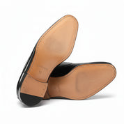 sole-view - Men's Brown Leather Oxford Shoes