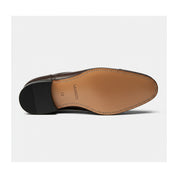 sole-view - Men's Brown Leather Oxford Shoes