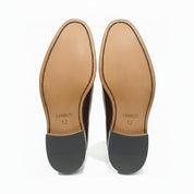 sole-view - Men's Brown Leather Wingtip Oxfords